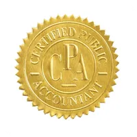 Certified Public Accountant badge
